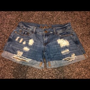 Rue21 distressed shorts